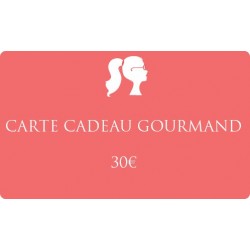 30€ Gourmet gift card