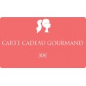 30€ Gourmet gift card