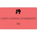 50€ Gourmet gift card