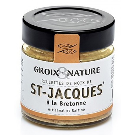 Rillettes Noix de St Jacques à la bretonne - Groix et Nature