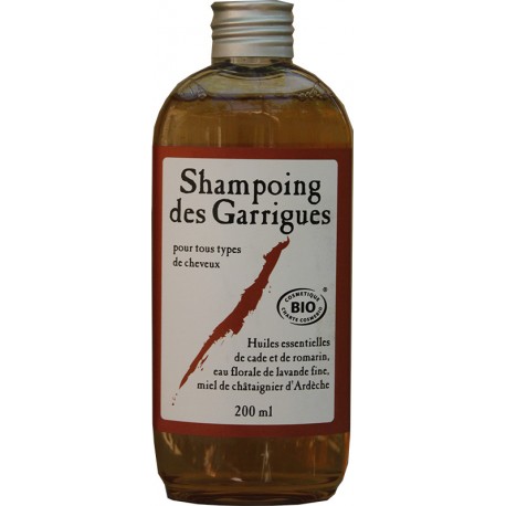 Shampoing des garrigues aux huiles essentielles BIO
