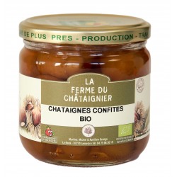 Organic candied chestnuts