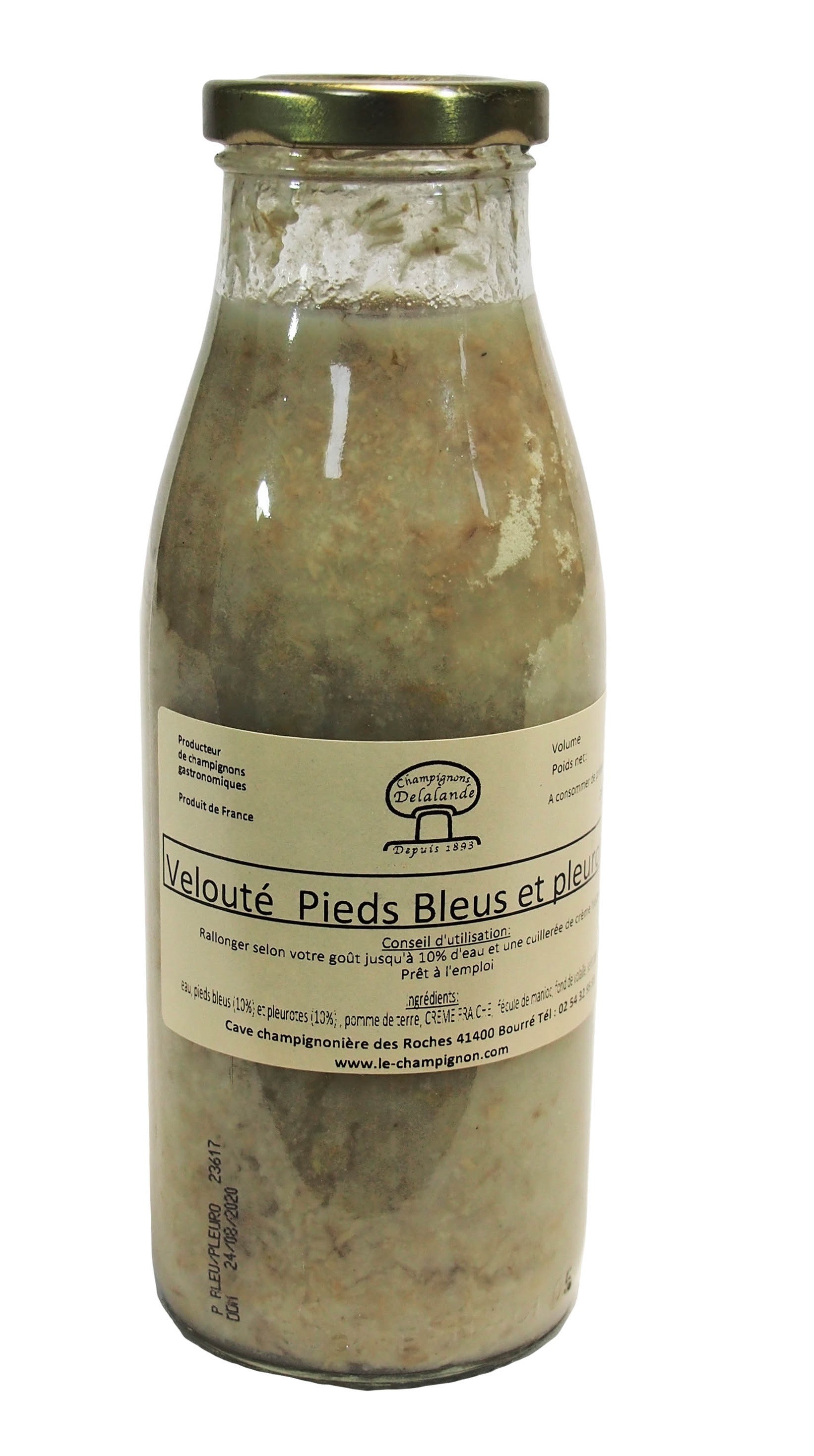 Veloute de champignons pieds bleus