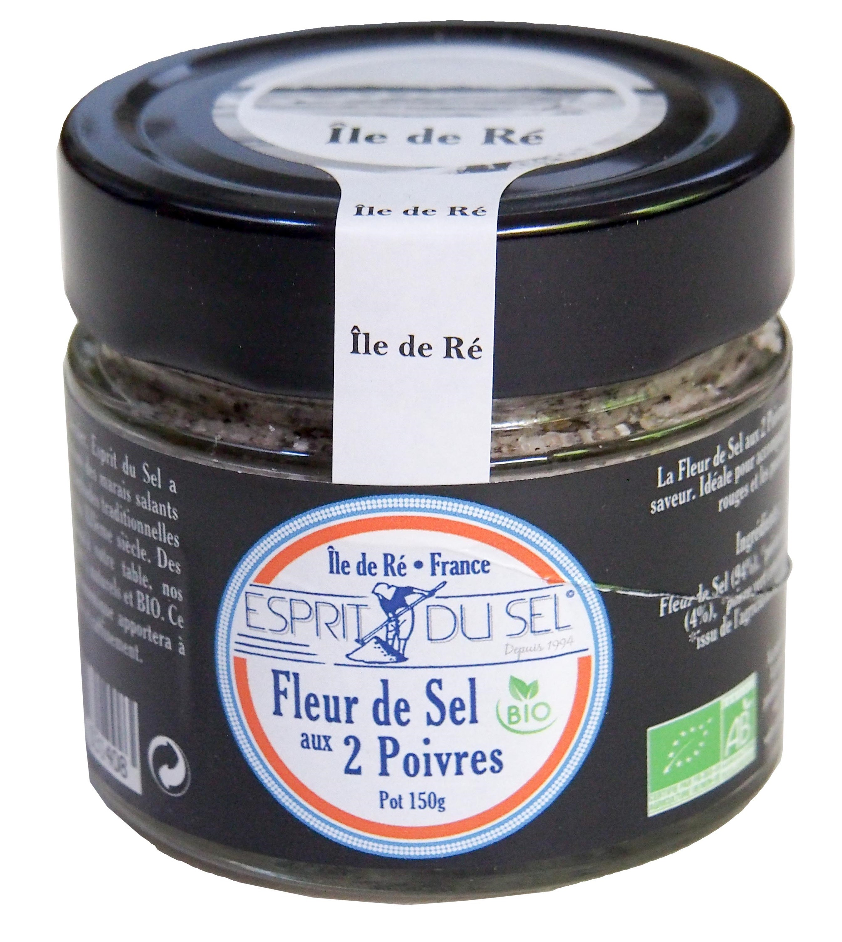 Fleur de sel aux deux poivres de l'île de Ré - Achat / vente en ligne