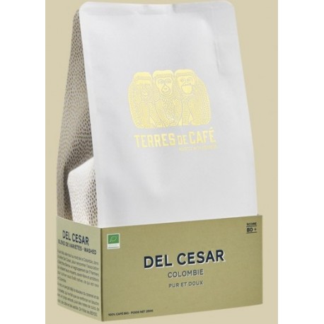 Café Del César bio 100% Colombie  moulu