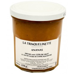 Confiture d'ananas -  LA TRINQUELINETTE - Confiture artisanale & française