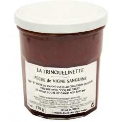 Confiture de Pêche de Vigne -  LA TRINQUELINETTE - Confiture artisanale & française