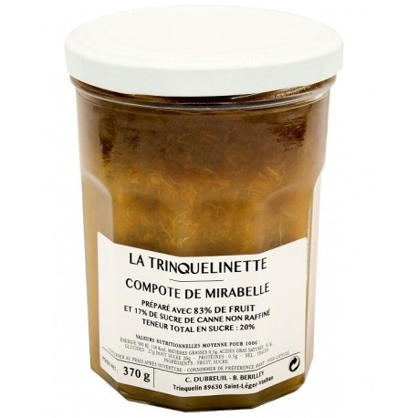 La Trinquelinette - Compote de Mirabelle