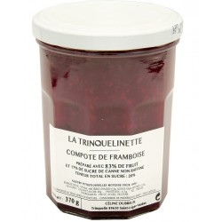 Compote de framboise - La Trinquelinette