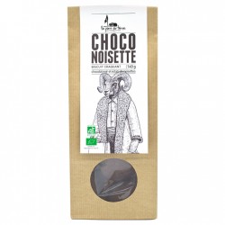 Choco hazelnut crunchy biscuit