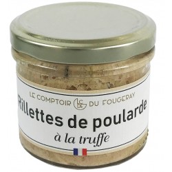 Chicken rillettes with truffle