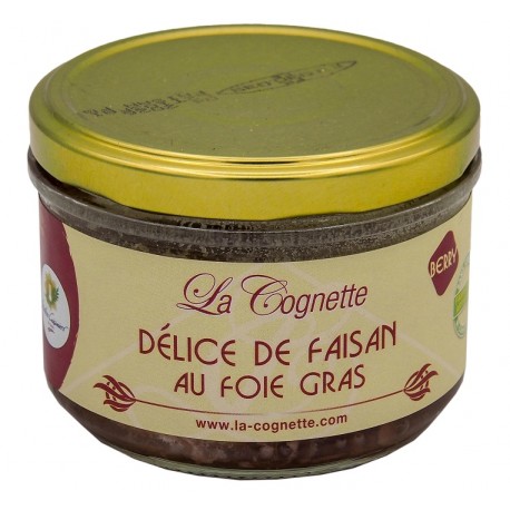 Auberge de la Cognette. Terrine de faisan au foie gras