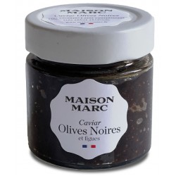 Caviar d'olives noires