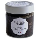 Black olives caviar