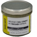Wasail: Mousse d'ail confit au wasabi Kipikpa