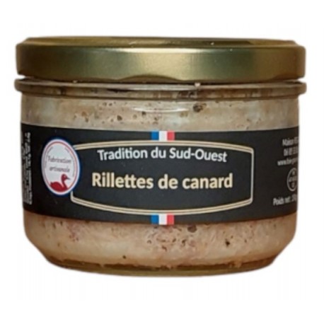 Rillettes 100% canard