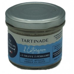 Tartinade d'esturgeon à la truffe du Périgord