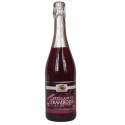 Sparkling raspberries (non-alcoholic)