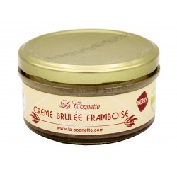 Crème brûlée framboise