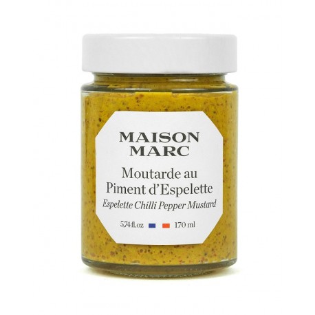 moutarde au piment d'espelette  Maison Marc