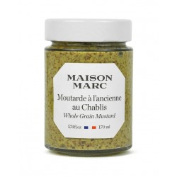 moutarde à l'ancienne au Chablis  Maison Marc