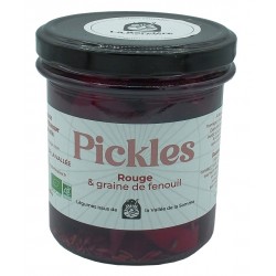 pickles rouge graine de fenouil