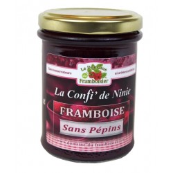 confiture de framboise sans pépins