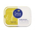 Sardines à l'huile d'olive vierge extra bio