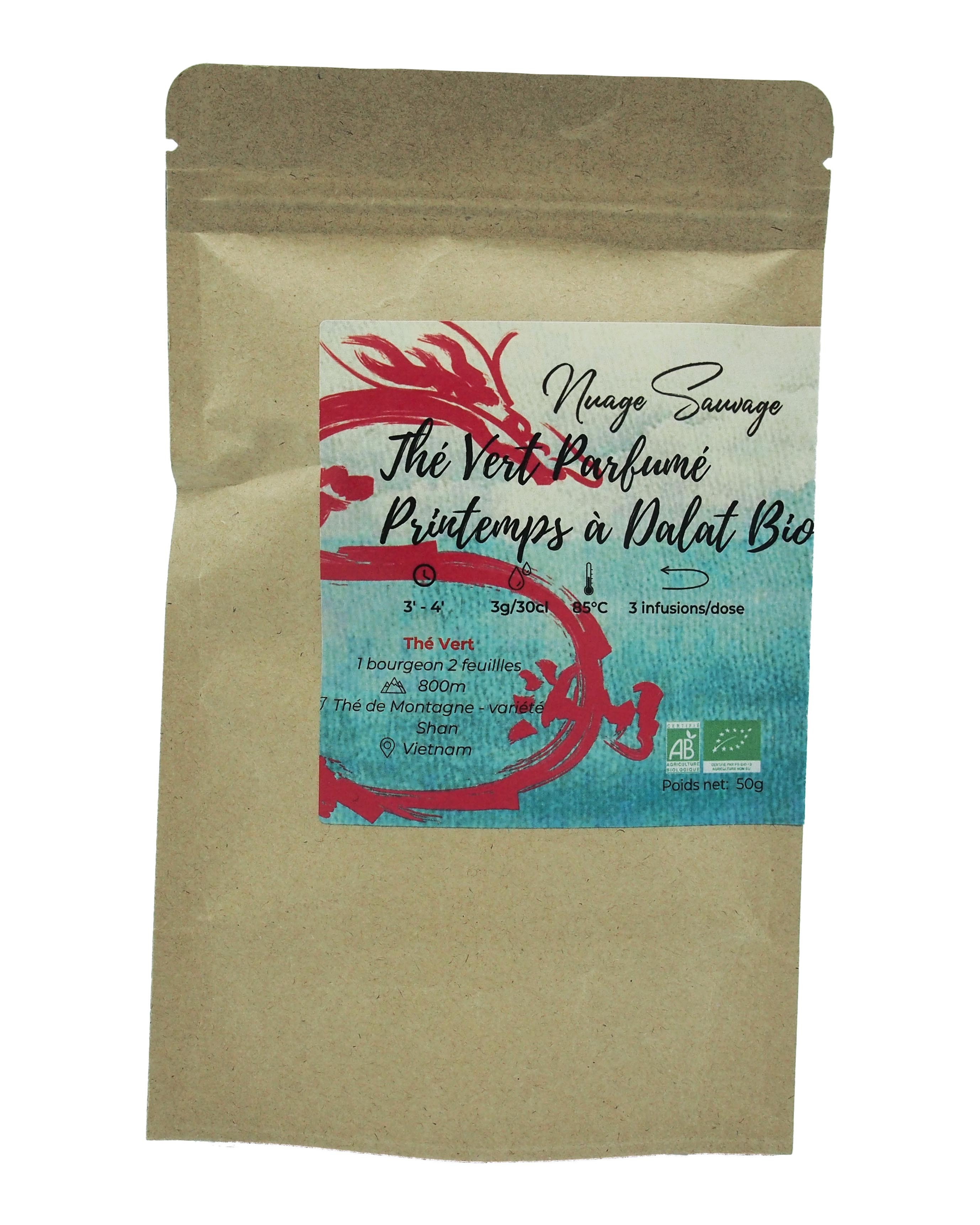 Spring Green Tea in Dalat