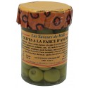 Olives vertes à la farce d'anchois